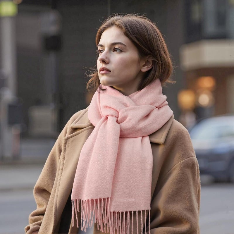 Darller Winter Scarf for Women Pashmina Shawls and Wraps for Evening Dresses Wedding Party Bridesmaid Warm Long Scarves Shawl - Image 5